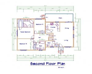 3 Second Floor Plan 3 Second Floor Plan